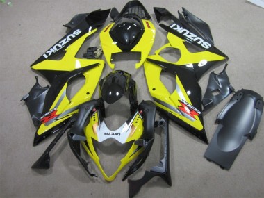 Carenagem GSXR 1000 K5 05-06 - Preto Amarelo