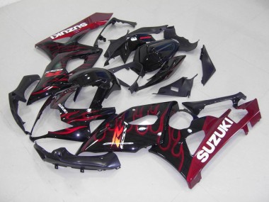 Carenagem GSXR 1000 K5 05-06 - Vermelho Chama