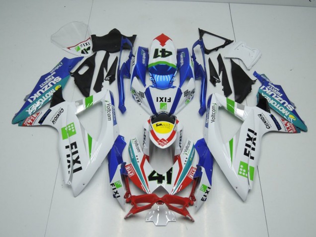 Carenagem GSXR 1000 K9 09-16 - Fixi Azul