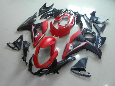 Carenagem GSXR 1000 K9 09-16 - Fosco Vermelho Preto