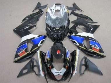 Carenagem GSXR 1000 K9 09-16 - Preto Azul Dark Dog