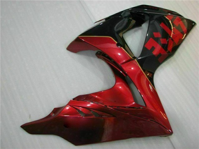 Carenagem GSXR 1000 K9 09-16 - Vermelho Chama Preto Carenagem GSXR 1000 K9 09-16 - Vermelho Chama Preto
