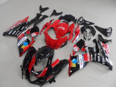 Carenagem GSXR 1000 K9 09-16 - Vermelho Jomo