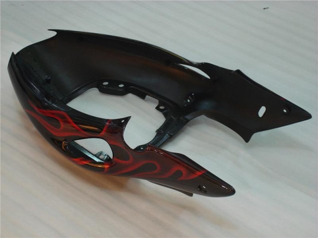 Carenagem GSXR 1300 Hayabusa 08-19 - Preto Vermelho Chama Carenagem GSXR 1300 Hayabusa 08-19 - Preto Vermelho Chama