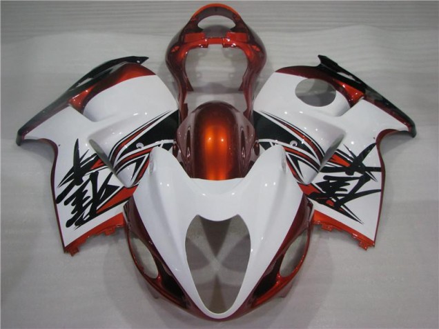 Carenagem GSXR 1300 Hayabusa 96-07 - Laranja Branco Preto Carenagem GSXR 1300 Hayabusa 96-07 - Laranja Branco Preto