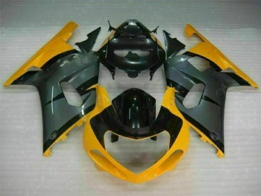 Carenagem GSXR 600 / 750 K1 K2 K3 01-03 - Preto Amarelo