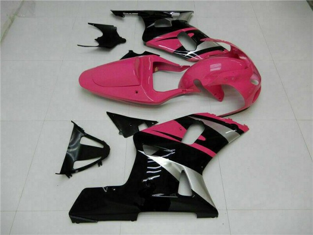 Carenagem GSXR 600 / 750 K1 K2 K3 01-03 - Rosa Preto Carenagem GSXR 600 / 750 K1 K2 K3 01-03 - Rosa Preto