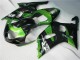 Carenagem GSXR 600 / 750 K1 K2 K3 01-03 - Verde Preto Carenagem GSXR 600 / 750 K1 K2 K3 01-03 - Verde Preto