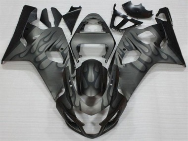 Carenagem GSXR 600 / 750 K4 04-05 - Preto Cinzento