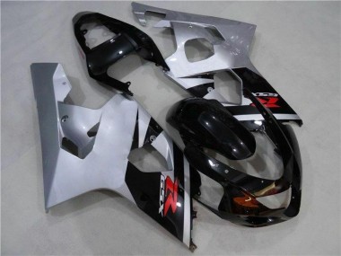 Carenagem GSXR 600 / 750 K4 04-05 - Preto Prata