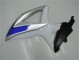 Carenagem GSXR 600 / 750 K8 08-10 - Branco Prata Azul