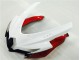 Carenagem GSXR 600 / 750 K8 08-10 - Branco Vermelho Preto Carenagem GSXR 600 / 750 K8 08-10 - Branco Vermelho Preto