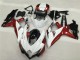 Carenagem GSXR 600 / 750 K8 08-10 - Branco Vermelho Preto Carenagem GSXR 600 / 750 K8 08-10 - Branco Vermelho Preto