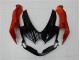 Carenagem GSXR 600 / 750 K8 08-10 - Preto Laranja Cinzento