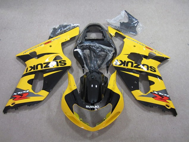 Carenagem GSXR 600 K1 K2 K3 01-03 - Amarelo Preto Carenagem GSXR 600 K1 K2 K3 01-03 - Amarelo Preto