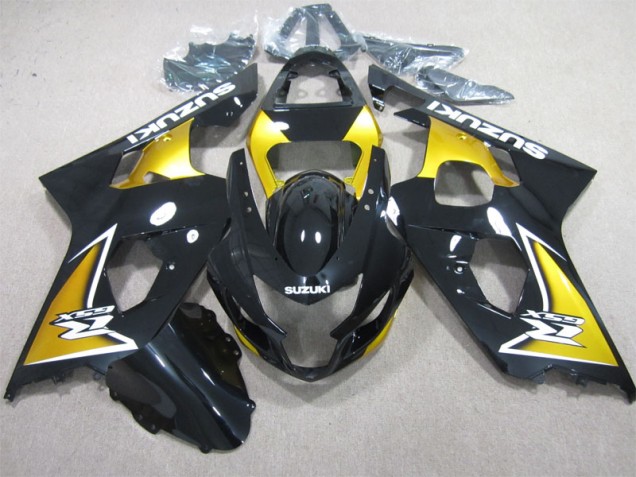 Carenagem GSXR 600 K4 04-05 - Preto Amarelo Carenagem GSXR 600 K4 04-05 - Preto Amarelo