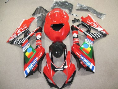 Carenagem GSXR 600 K4 04-05 - Vermelho Preto