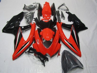 Carenagem GSXR 600 K8 08-10 - Vermelho Preto