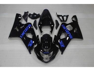 Carenagem GSXR 750 K4 04-05 - Preto Azul Decalque