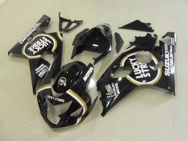 Carenagem GSXR 750 K4 04-05 - Preto Branco Lucky Strike Motul