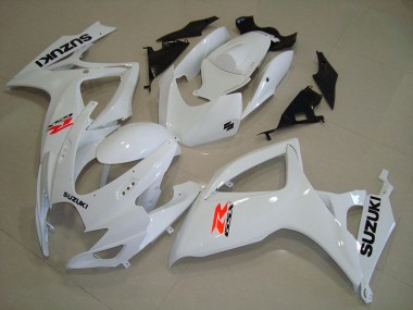 Carenagem GSXR 750 K6 06-07 - Branco