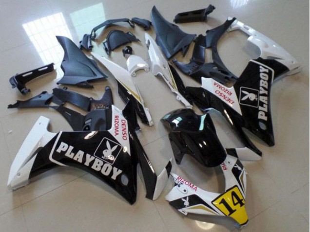 Carenagem NSR 250 MC28 P4 94-96 - Preto Playboy 14 Carenagem NSR 250 MC28 P4 94-96 - Preto Playboy 14