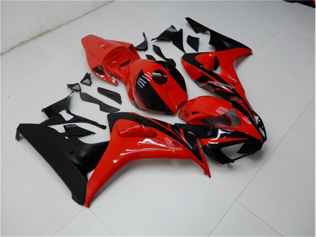Carenagem & Plástico CBR 1000RR 06-07 - Vermelho Preto Carenagem & Plástico CBR 1000RR 06-07 - Vermelho Preto