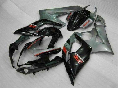 Carenagem & Plástico GSXR 1000 K5 05-06 - Cinzento Preto