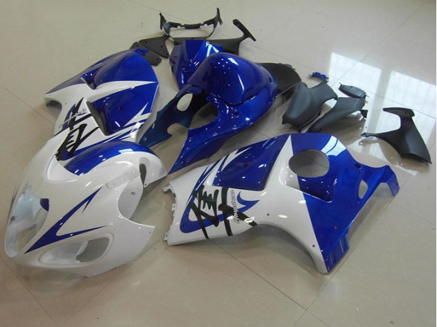 Carenagem & Plástico GSXR 1300 Hayabusa 96-07 - Azul Branco Carenagem & Plástico GSXR 1300 Hayabusa 96-07 - Azul Branco