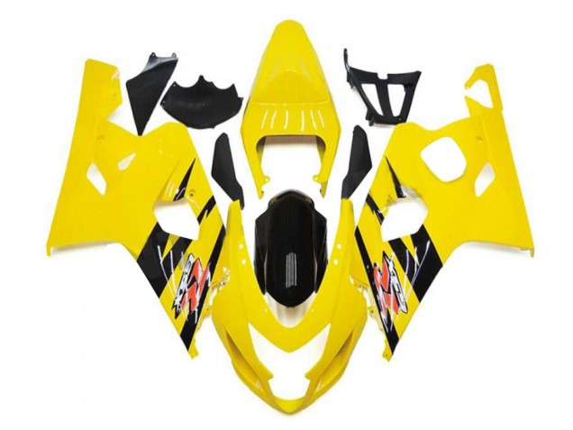 Carenagem & Plástico GSXR 600 / 750 K4 04-05 - Amarelo Preto