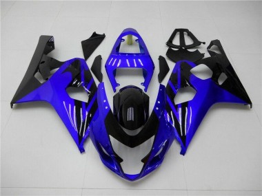 Carenagem & Plástico GSXR 600 / 750 K4 04-05 - Azul Preto