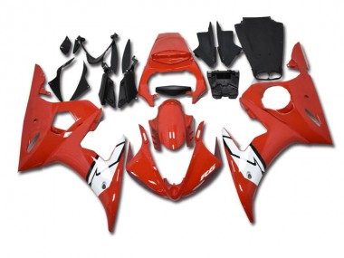 Carenagem & Plástico R6 03-05 - Vermelho Branco