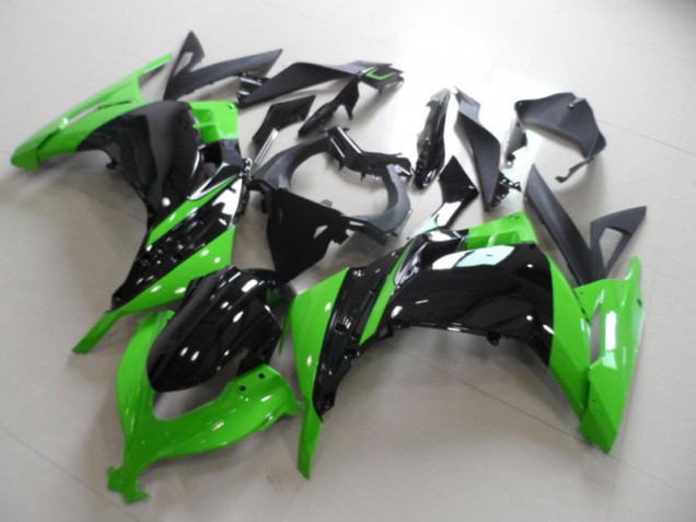 Carenagem & Plástico ZX 300R 13-16 - Preto Verde Carenagem & Plástico ZX 300R 13-16 - Preto Verde