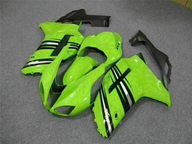 Carenagem & Plástico ZX6R 07-08 - Verde Preto