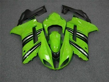 Carenagem & Plástico ZX6R 07-08 - Verde Preto