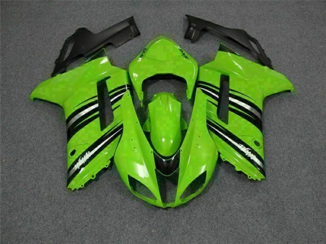 Carenagem & Plástico ZX6R 07-08 - Verde Preto