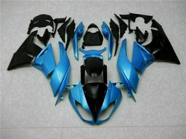 Carenagem & Plástico ZX6R 13-18 - Azul Preto