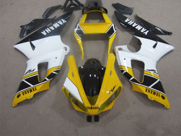 Carenagem R1 00-01 - Amarelo Branco Preto Carenagem R1 00-01 - Amarelo Branco Preto