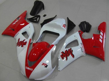 Carenagem R1 00-01 - Vermelho Branco Corrida