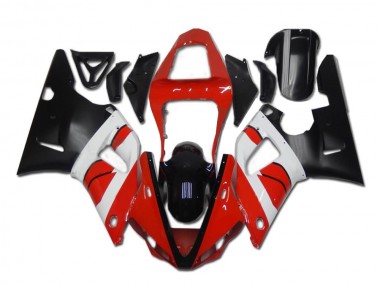 Carenagem R1 00-01 - Vermelho Branco Preto