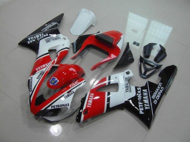 Carenagem R1 00-01 - Vermelho Preto Brilhante