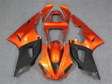 Carenagem R1 02-03 - Laranja Preto