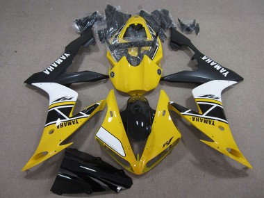 Carenagem R1 04-06 - Amarelo Branco Preto