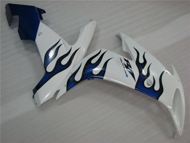Carenagem R1 04-06 - Branco Azul Chama