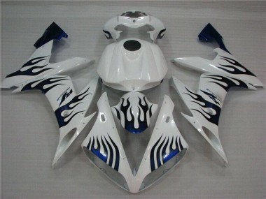 Carenagem R1 04-06 - Branco Azul Chama