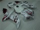 Carenagem R1 04-06 - Branco Vermelho Chama Carenagem R1 04-06 - Branco Vermelho Chama