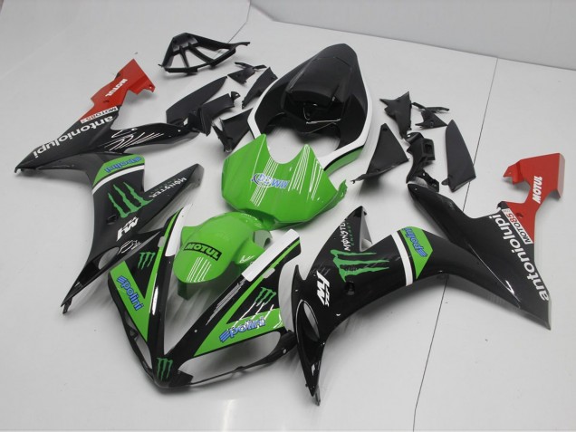 Carenagem R1 04-06 - Monster Verde Carenagem R1 04-06 - Monster Verde