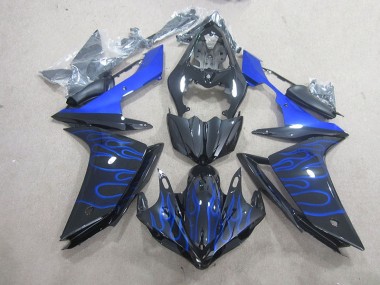 Carenagem R1 07-08 - Preto Azul Chama