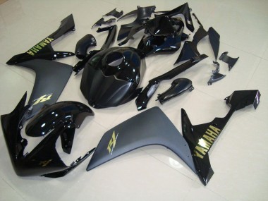 Carenagem R1 07-08 - Preto Fosco Ouro