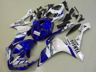 Carenagem R1 09-11 - Branco Azul Tri Colour